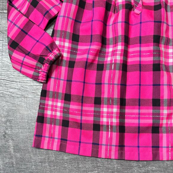 Carters Bundle Tunic Tops Girls 4T Plaid Pink & Navy Floral Dresses Long Shirts - Picture 5 of 10